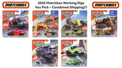 Matchbox 2025 Working Rigs | You Pick Your Favorites! | Updated 10/26/25
