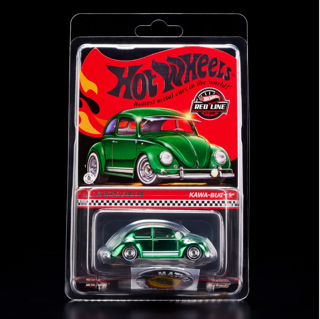 Hot Wheels タンクカー 赤/緑 2024 Hot Wheels Red Line Club (RLC) Membership Exclusive - Kawa