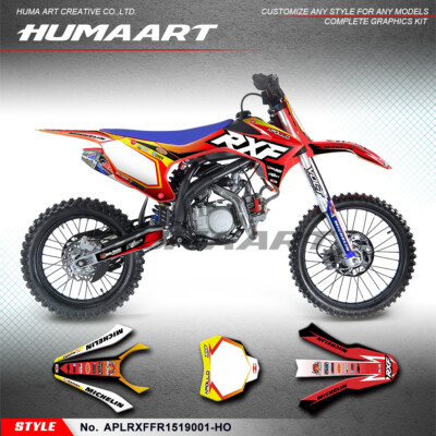 Motocross Graphic Sticker Kit for Apollo RXF Freeride 150 190 APOLLINO