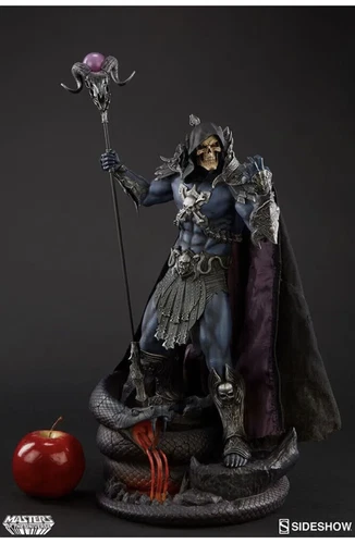 SIDESHOW SKELETOR PREMIUM FORMAT EXCLUSIVE STATUE HE-MAN SEALED