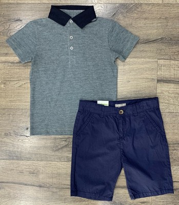 polo shorts sets