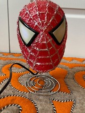 Spider Man Table Lamp Night Light Marvel Popcorn Beaded Rubber-like Head - Works