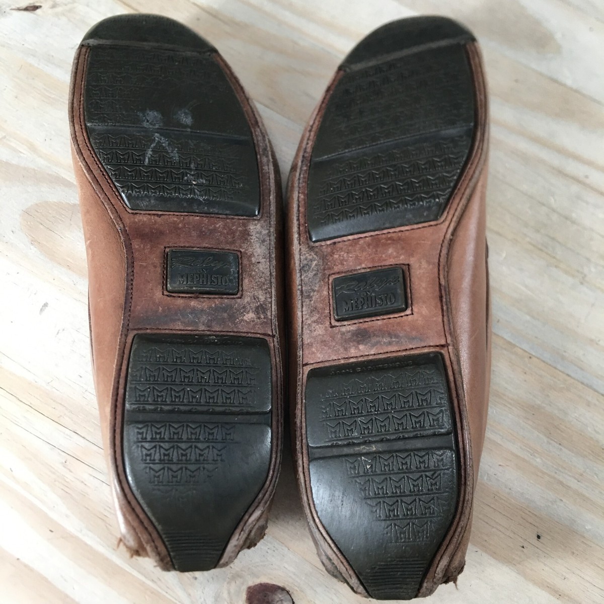 Ralyx by Mephisto Shoes Mens 8 Penny Loafer Brown Leather  display picture 1