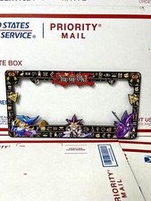 Yugioh License Plate Frame Featuring Yugi Dark Magician Girl And Dark Magician Yugioh License Plate Frame Featuring Yugi Dark Magician Girl And Dark Magician