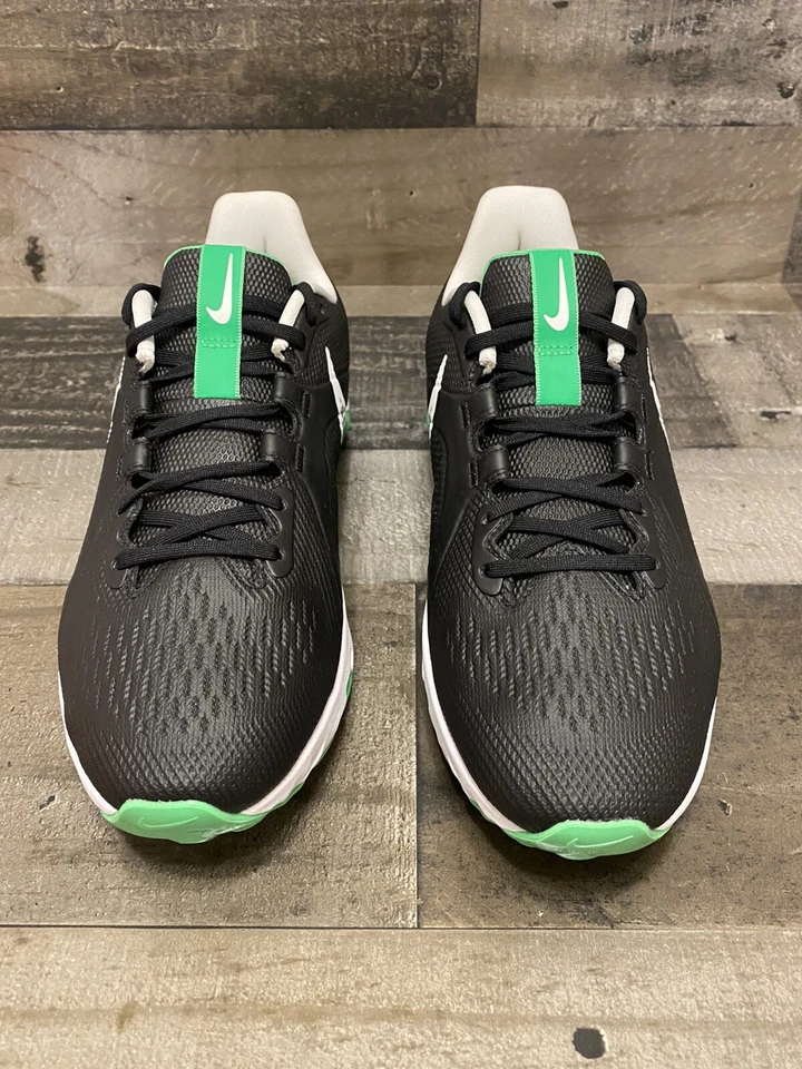 Nike React Infinity Pro Black Green Golf Shoes Cleats Men's Size 7.5 CT6621-001 - Image 2 of 4