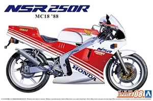Aoshima 1/12 Le vélo Series N° 8 Honda MC18 NSR250R 1988 Kit modèle en plastique