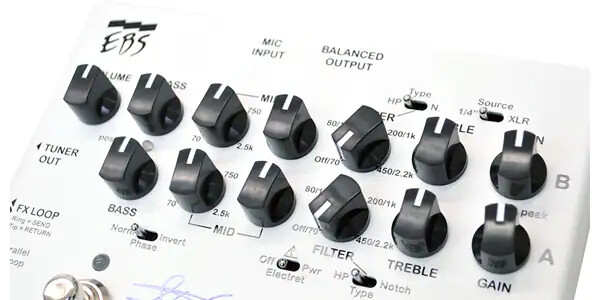EBS Stanley Clarke Signature Acoustic Preamp Bass Effects EBS Stanley Clarke Signature Acoustic Preamp Bass Effects