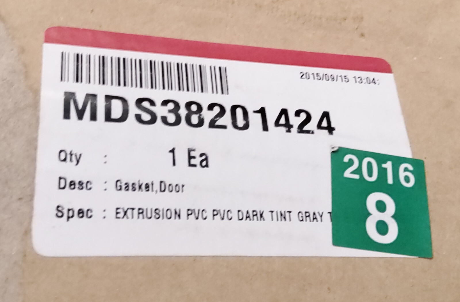 NEW LG MDS38201424 Door Seal For Certain LG Refrigerators / Freezers eBay