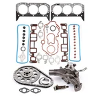 Head Gasket Set & Timing Chain Kit Water Pump For 99-05 Chevrolet GMC Jimmy 4.3L