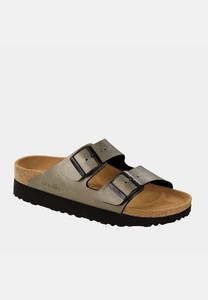 Birkenstock Arizona plataforma Bf Metálico Jengi 1017704 Ajuste Estrecho |  eBay
