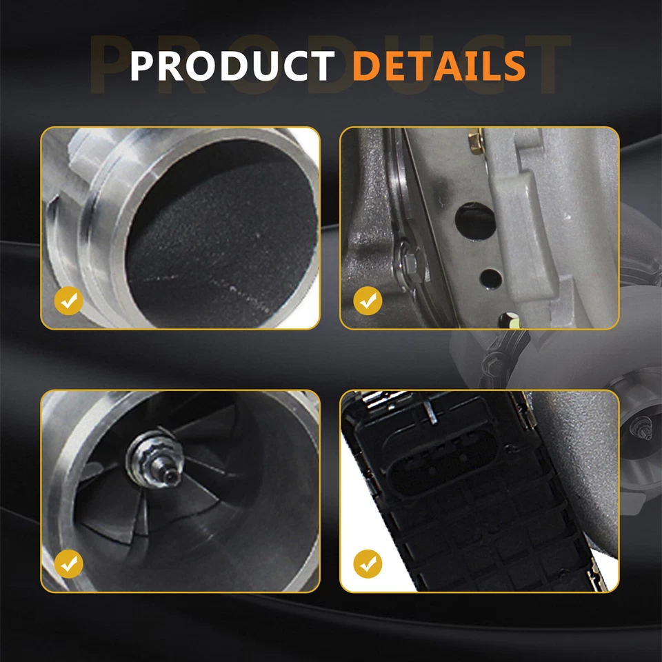 Turbocharger Turbo For Jeep Commander XK, Grand Cherokee 3.0L V6 OM642 2007 2008 - image 2 of 4