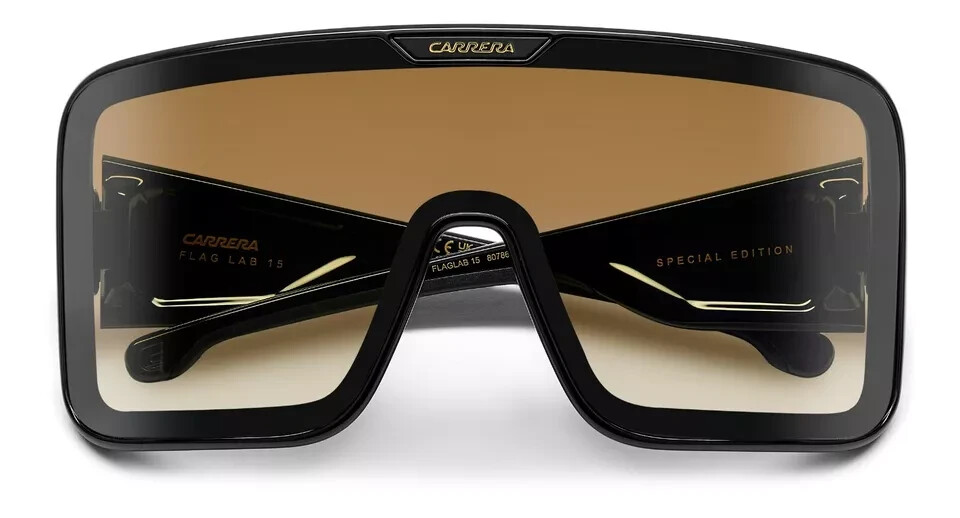 CARRERA FLAGLAB 15 807/86 BLACK SHIELD SKI SPECIAL EDITION