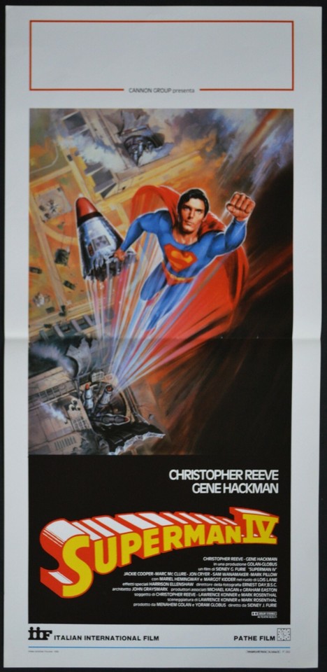 Locandina di Superman IV (1987)