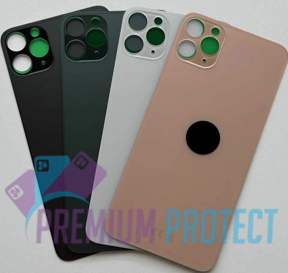 OEM Backcover Glas Rückseite Akkudeckel iPhone 11 Pro | 11 Pro Max Big Hole