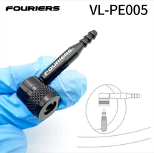 Fouriers Bike Disc Wheel Valve 90 Degree Floor Pump Presta Adapter Tube Extend