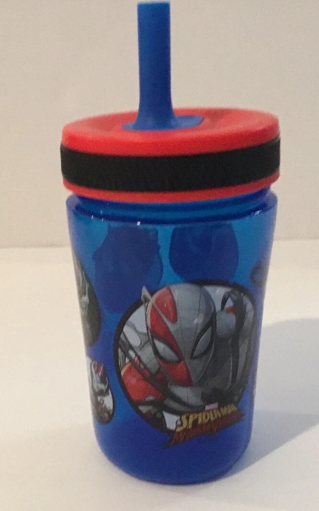 Tumbler with straw. Spiderman Tumbler with straw. Spiderman