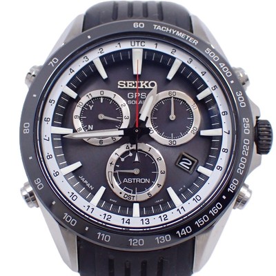 Seiko Astron GPS Satellitenradio Solar Herren schwarz SBXB015/8X82-0AC0...