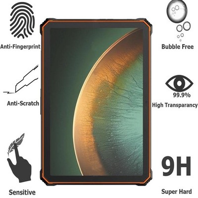 2PCS Tempered Glass Screen Protector For Blackview Active 10 Pro HD Arcuate Film