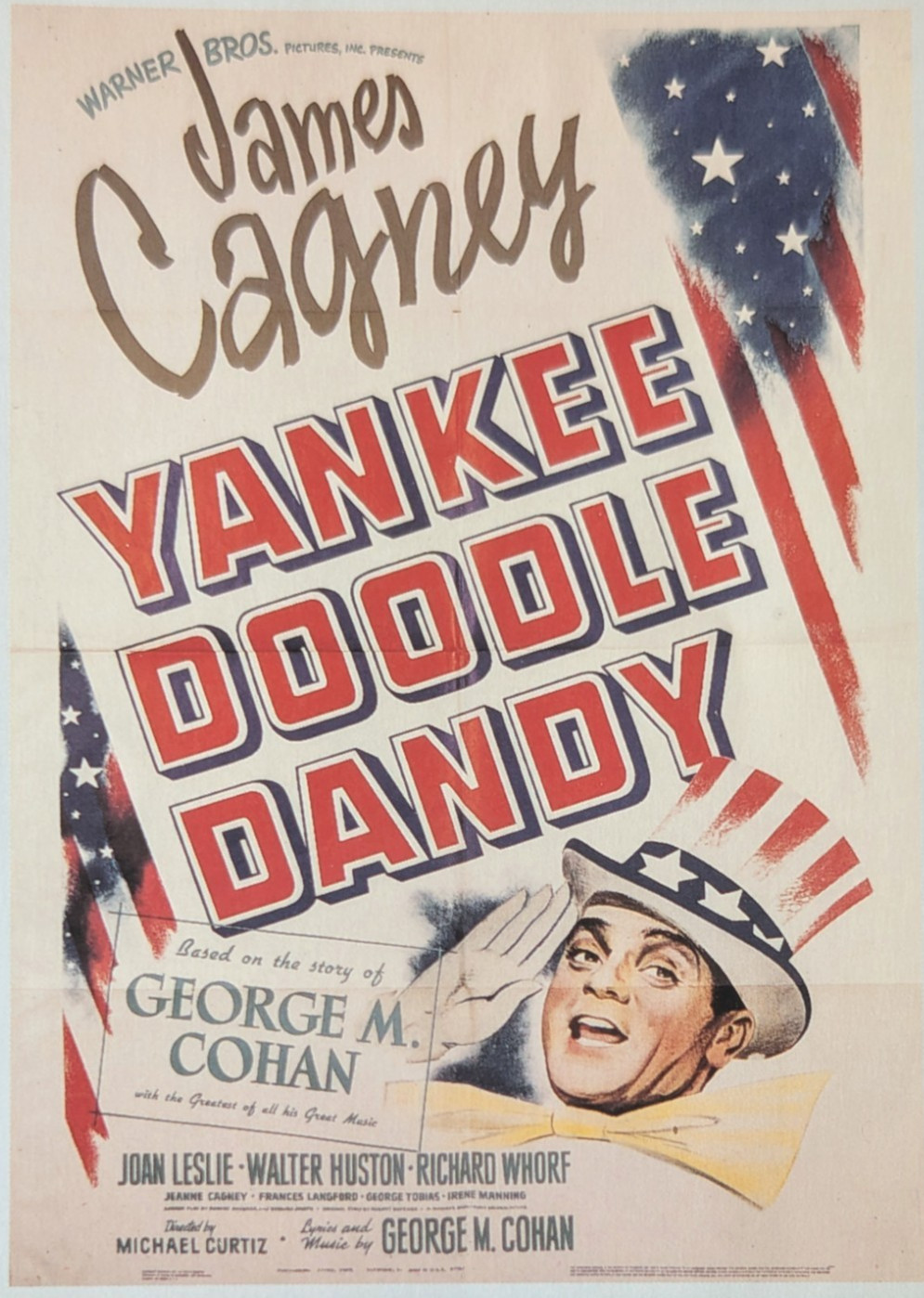 Ribalta di gloria - Yankee Doodle Dandy - 1942 - James Cagney - Cartolina Ciak