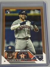 2023 Topps Series 2 - Yainer Diaz #635 Gold /2023 (RC)