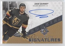2020-21 Upper Deck Ultimate Collection Signatures Rookies Gage Quinney Auto 0cv