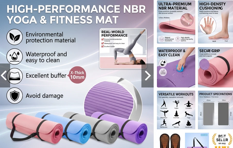 yoga mat - Image 2 of 2
