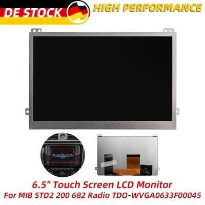 TDO-WVGA0633F00045 6.5'' Touchscreen Display für MIB STD2 NAV 200 682 680 Radio