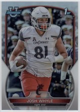 2022 Josh Whyle Bowman Chrome University 1st Refractor    RC     #89 (F220)