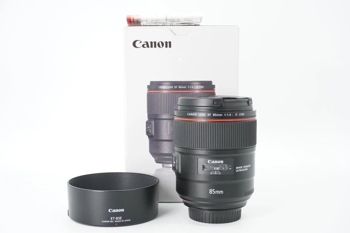 Canon f/1.4 Lenses 85mm Focal for sale | eBay