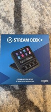 Elgato Stream Deck Plus Keypad, LCD Keys, Touch Strip, Multifunction Dials, USB