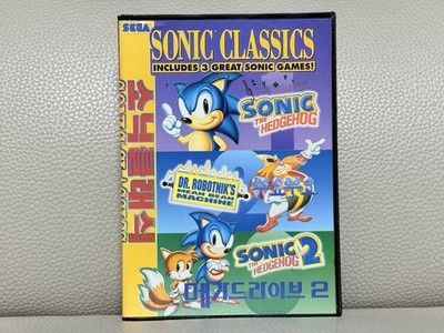 RARE Sonic Classics Sega Genesis Mega Drive MD Korean Hi-COM Version BRAND NEW!