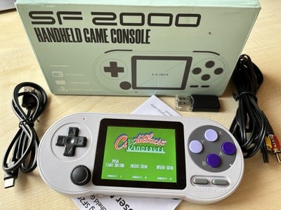 DataFrog SF2000 Retro Handheld + 16GB SD-Karte OVP 5000+ Spielen
