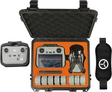 Waterproof Hard Carrying Case for DJI Mini 5 Pro Drone, Fly More Combo, Holds 9