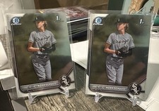 2022 Bowman Draft Chrome 1st Prospect Noah Schultz #BDC-56 White Sox Call Up