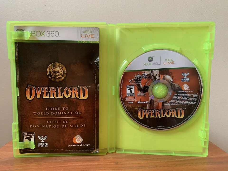 Overlord - Xbox 360  CIB 🔥🇨🇦 - Image 3 of 3