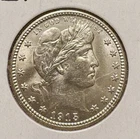1915-S Barber Silver Half Dollar 50c Coin,