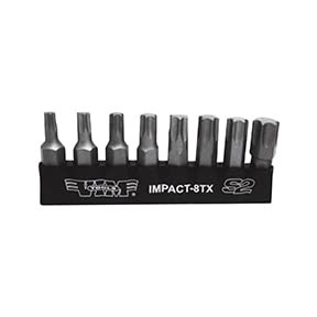 VIM Hand Tools IMPACT-8TX 8 PIECE IMPACT TORX BITS VIM-IMPACT-8TX 