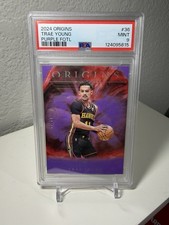 2024 Origins Trae Young Purple FOTL /22 #36 PSA 9 Hawks Low Pop