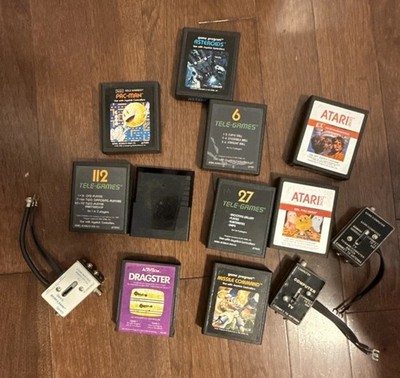 Atari 2600 System Bundle with Console, 9 Games, Joysticks, Paddles, and More