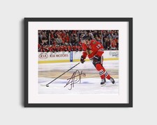 Hockey Autograph Print - Jonathan Toews - Captain Serious