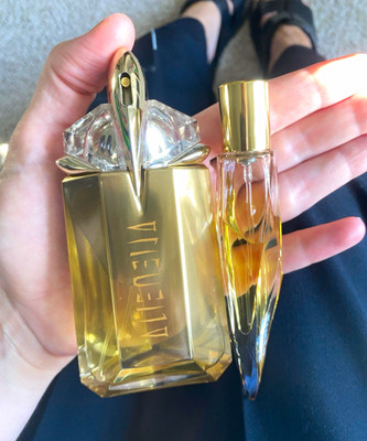 Mugler Alien Eau de Parfum Spray 2 fl oz Bottle + 10 mL Travel Spray