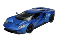 Welly 2017 Ford Gt Blau 1:24 Die Cast Metal Neu Im Kasten 19CM