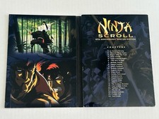 Ninja Scroll 10th Anniversary Special Edition Manga DVD Movie with Insert Poster