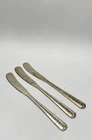 Towle 925 Sterling Silver Ornate Floral Handle Butter Spreader 3PC Set 80.0g