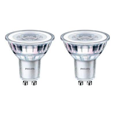 Philips GU10 LED Reflektor Lampe 3.5W=35W Warmweiß Leuchtmittel 2700K Spot 2ER