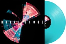 Image of Royal Blood Typhoons indie exclusive BLUE vinyl LP hype stickered NEW/SEALED