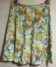 Vintage Mr. Hank Floral Boho Hippie Spring Farmhouse Pleated Preppy Festival F