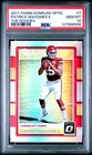 2017 PANINI DONRUSS OPTIC THE ROOKIES #7 PATRICK MAHOMES II PSA 10