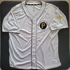 Pittsburgh Pirates MLB Dynasty Series Gray Baseball Jersey Stitched XXL 2XL