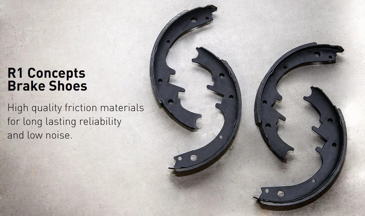 Mercedes-Benz SLS AMG GT 2011-2015 Rear Parking brake shoes Set